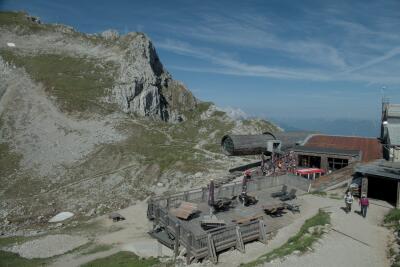 Bergstation der Karwendelbahn Mittenwald