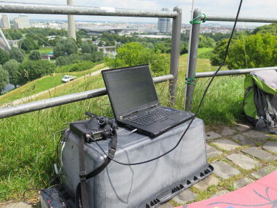 QRV auf dem Olympiaberg